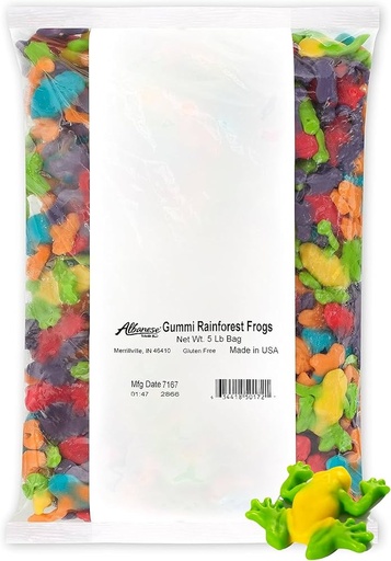 [50172] ALBANESE RAINFOREST FROGS 2.27KG