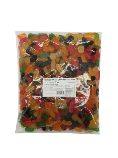 [555746] WINE GUMS GUMMY 3KG