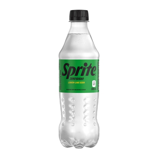 [156195] SPRITE ZERO BTL 500ML (CAN)
