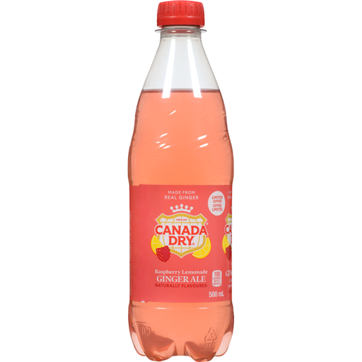 [C-42] CANADA DRY RASP. LEMONADE BTL 500ML