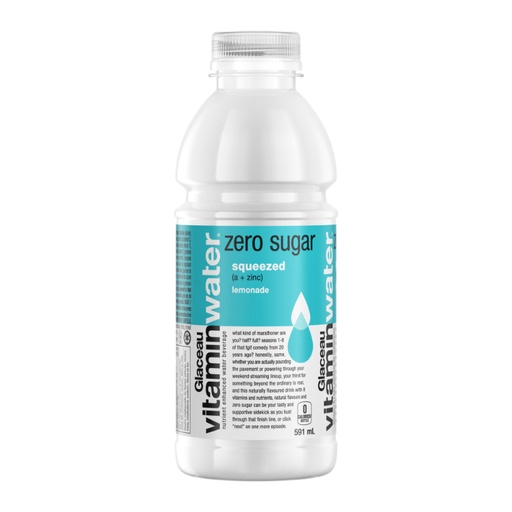 [786162650641] VITAMIN WATER ZERO SQUEEZ. 591ML (CAN)