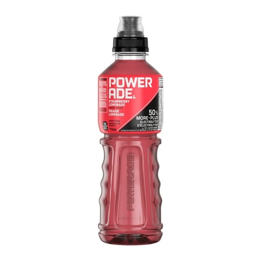 [C-67] POWERADE STRAW. LEMONADE 710ML