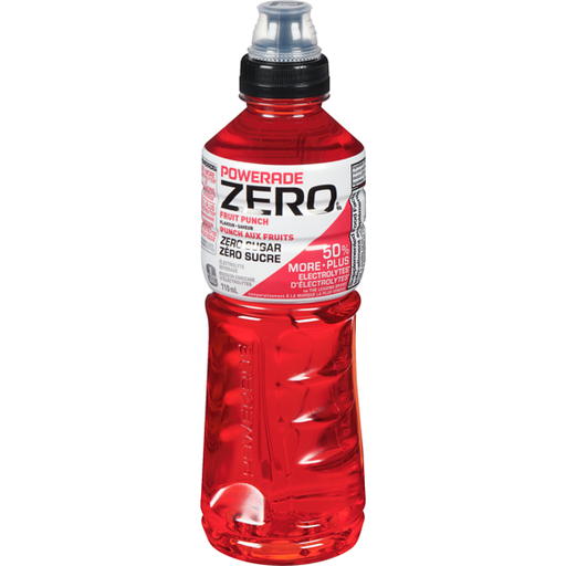 POWERADE ZERO FRUIT PUNCH 710ML