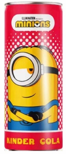 [3693] MINIONS KINDER COLA 250ML/24CT