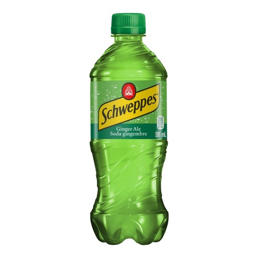 [016600010240] SCHWEPPES GINGER ALE 591ML