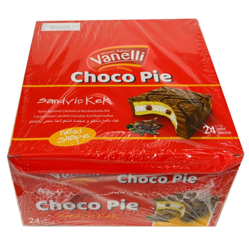 [7113-5] VANELLI CHOCO PIE MARSH. 24CT