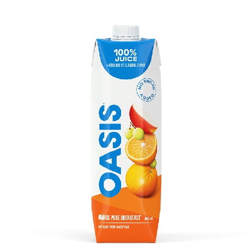 [067311018339] OASIS ORANGE PURE BREAKFAST 960ml