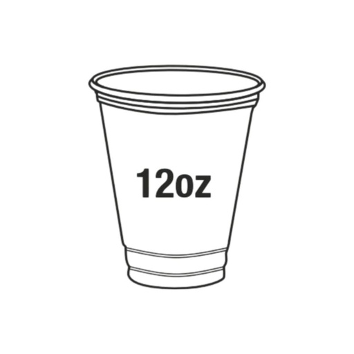 [RWPEC1212] RITE WARE CLEAR PET CUPS 12OZ