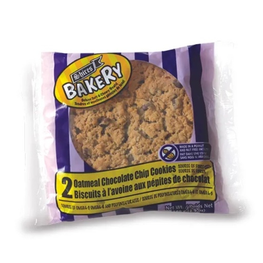 [64] SHIRES BAKERY OATMEAL CHOCO. CHIP COOKIES 2CT