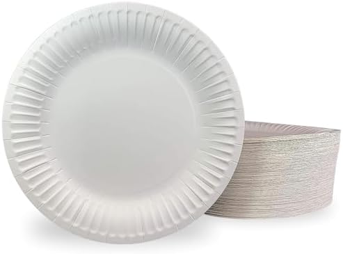 [018026121005] PAPER PLATES UNCOATED 9''100CT