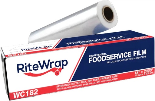 [RWWC182] RITE WRAP SERRATED C. BOX 18''X2000'