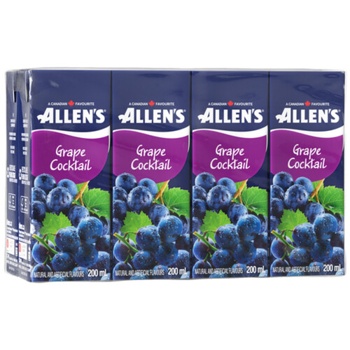 [056412708171] ALLEN'S GRAPE COCKTAIL 200mL/8CT
