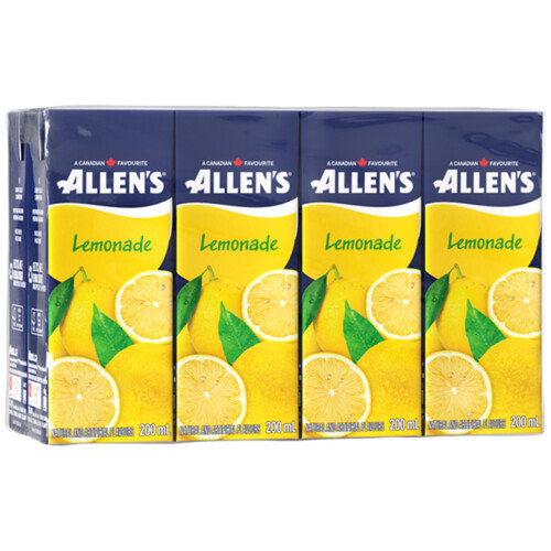 [8584] ALLEN'S LEMONADE 200mL/8CT