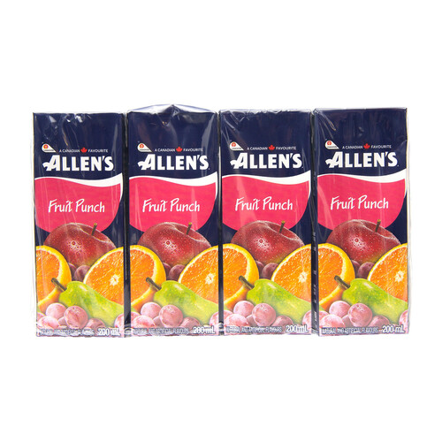 [056412708058] ALLEN'S FRUIT PUNCH 200mL/8CT