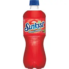 [078000121407] SUNKIST BTL CHERRY LIMEADE 591ML (U)