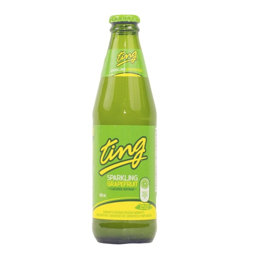 [1157] TING GRAPEFRUIT GLS BTL 300mL/24CT (U)