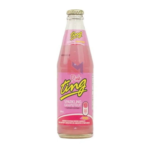 [1317] TING PINK GRAPEFRUIT GLS BTL 300mL/24CT (U)