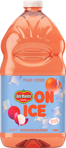 [D18] DEL MONTE ON ICE PEACH LYCHEE 1.89L