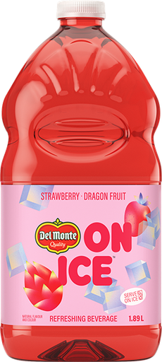 DEL MONTE ON ICE STRAW. DRAGON FRUIT 1.89L