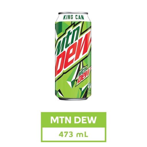 [7740] MTN DEW KING CANS 12CT/473ML