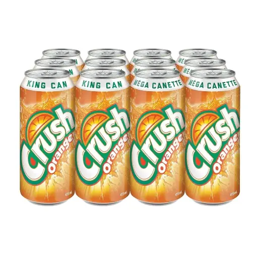 CRUSH ORANGE KING CANS 12PK/473ML