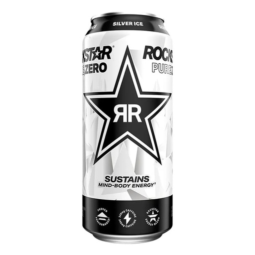 [818094001304] ROCKSTAR P.ZERO SILVER ICE 12CT/473ML