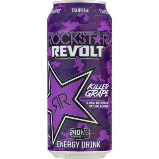 [818094004695] ROCKSTAR KILLER GRAPE 12CT/473ML