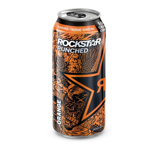 [818094009195] ROCKSTAR PUNCH. ORANG. 12CT/473ML