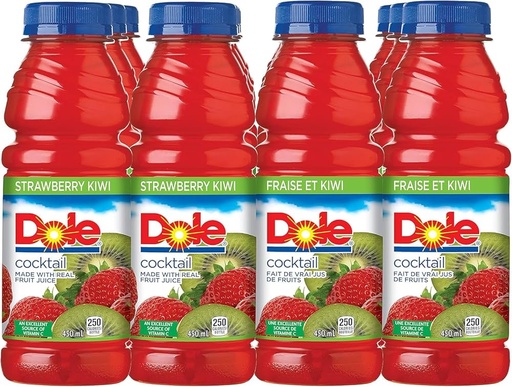 DOLE STRAWBERRY KIWI 12X450ML