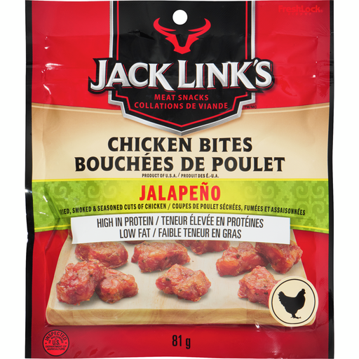 [J1408] JACK LINK'S JALAPENO CHICKEN BITES 81g