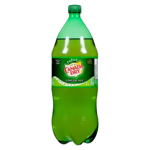 [06215815] CANADA DRY DIET GINGER ALE BTL 2L 