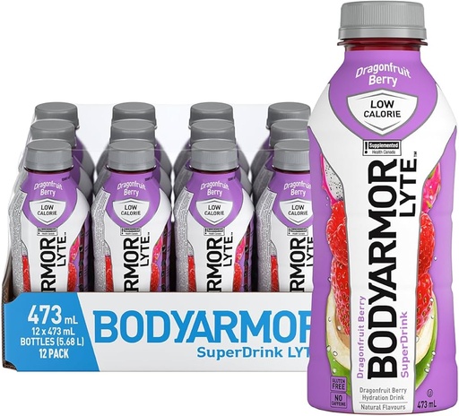 [067000012396] BODY ARMOR DRAGONF. BERRY LYTE 473ML/12CT