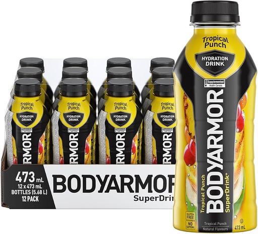 [067000012273] BODY ARMOR TROPICAL PUNCH 473ML/12CT