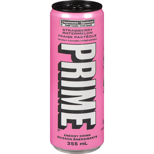 [PR5] PRIME ENERGY STRAWBERRY WATERM. 355ML 12/CT  