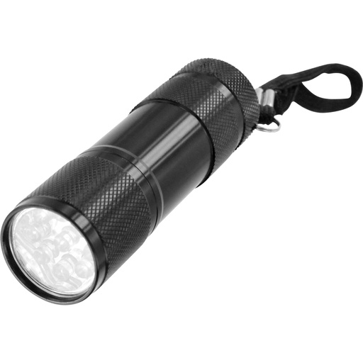 [063252388029] LED METAL FLASHLIGHT COB-9 