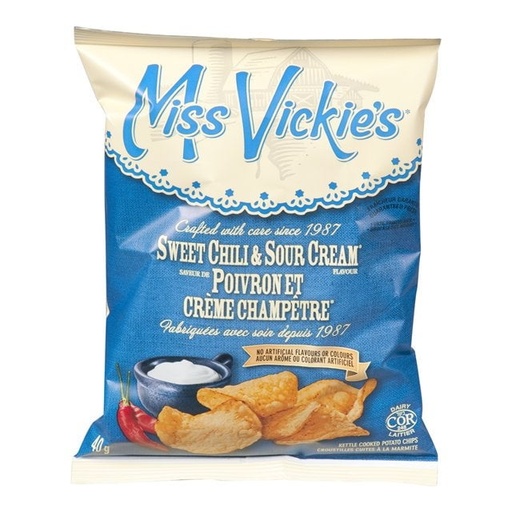 MISS VICKIE'S SWEET CHILI & SOUR CREAM 40g