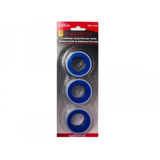 [063252380146] PLUMBING TAPE 3PCS 12MM