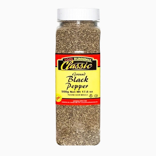 [6393] COOL RUNNINGS GROUND BLACK PEPPER 500G 