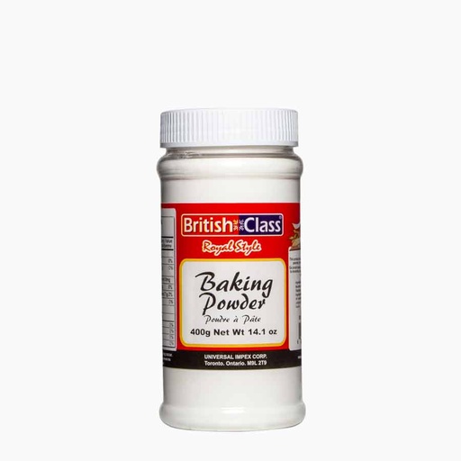 [624913011207] BRITISH CLASS BAKING POWDER 400G