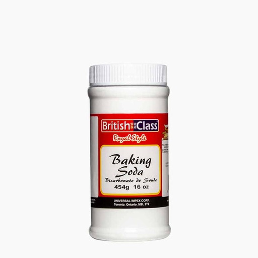 [624913000102] BRITISH CLASS BAKING SODA 454G
