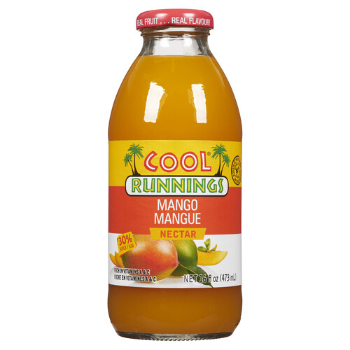 [624913006616] COOL RUNNINGS MANGO NECTAR GLS BTL 473ML/12CT