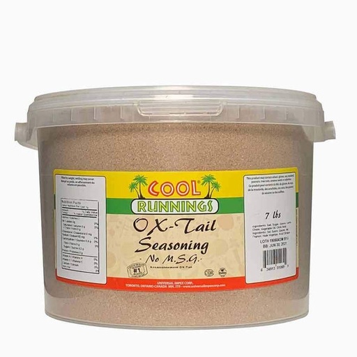[624913010699] COOL RUNNINGS OX-TAIL SEASON. 7LBS