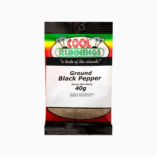 [6112] COOL RUNNINGS GROUND BLACK PEPPER 40G
