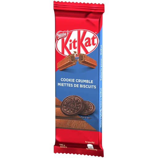 [059800511261] KITKAT COOKIE CRUMBLE 120G