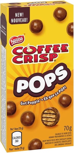 [059800746731] COFFEE CRISP POPS 70G