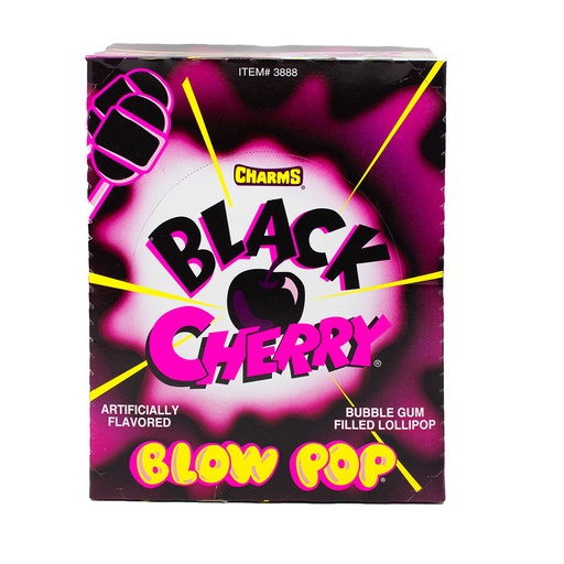 [014200338610] CHARMS BLOW POP CHERRY 48CT