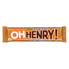 OH HENRY PEANUT BUTTER 58G/24CT