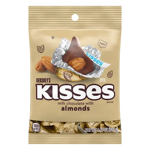 [034000140268] HERSHEY'S KISSES POUCH 127G