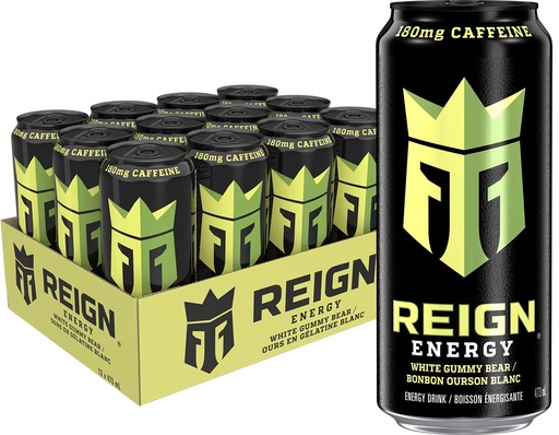 [815154021753] Reign White Gummy 12 x 473ml  