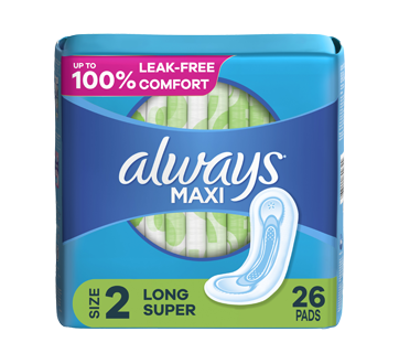 ALWAYS MAXI 2X LARGE 26CT